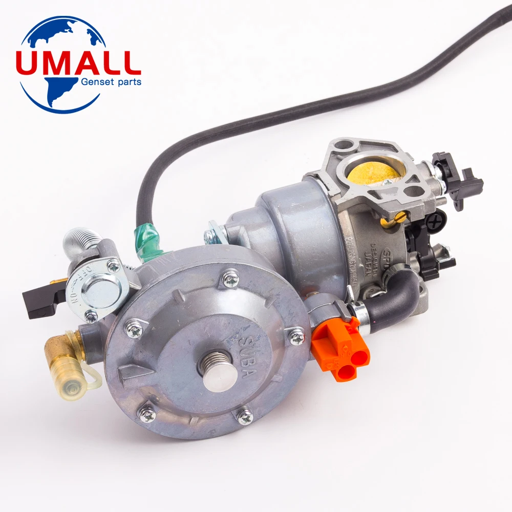 Imagem -06 - Bombas de Água Tiller Lpg Carburador Manual Kit Assy 5kw Peças Reposição do Motor a Gasolina P27 Gx390