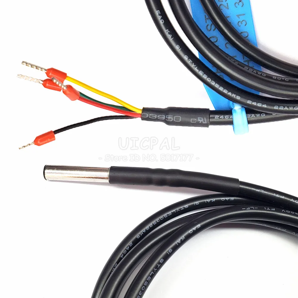 Czujnik temperatury i wilgotności SHT31 kabel sondy wodoodporny IP67 304 nierdzewne cyfrowe czujniki pojemnościowe OEM długość wyjścia I2C
