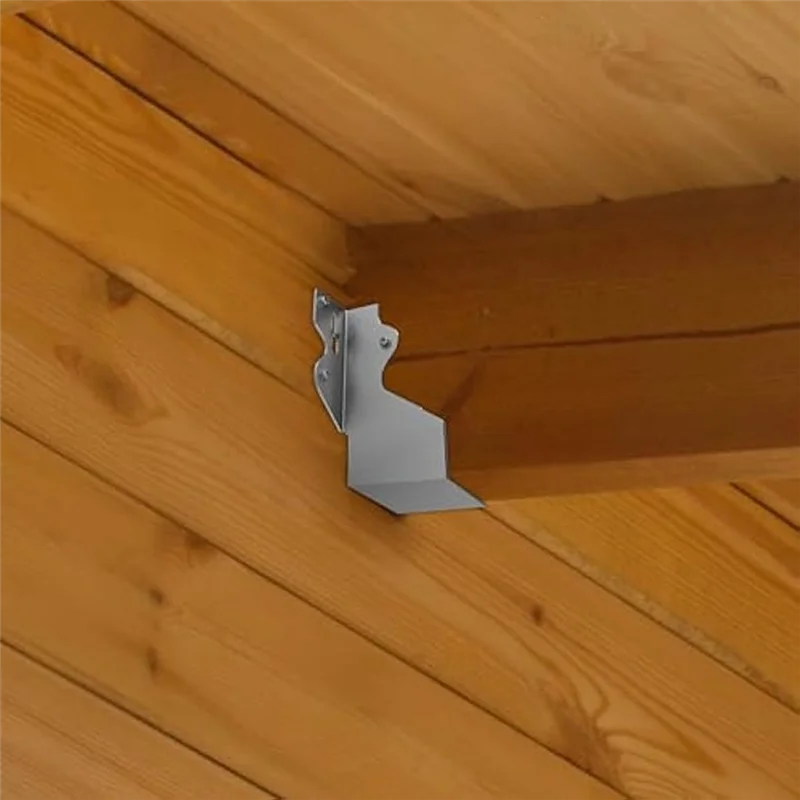 lu24-2x4亜鉛メッキ強力タイブラケット（木材用ハリケーンタイ、ラフタータイ）10個セット