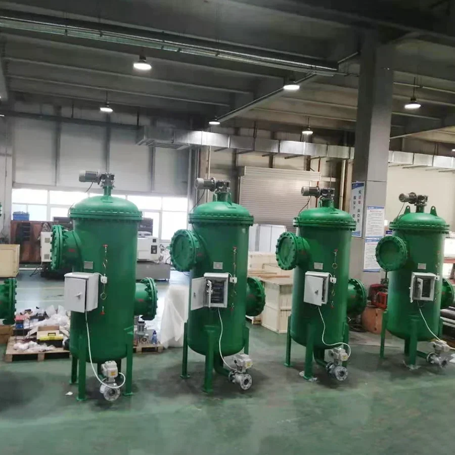 Appropriate Self Cleaning Water Filters Automatic Backwash Water Filter For Factory Waste Water Treatment