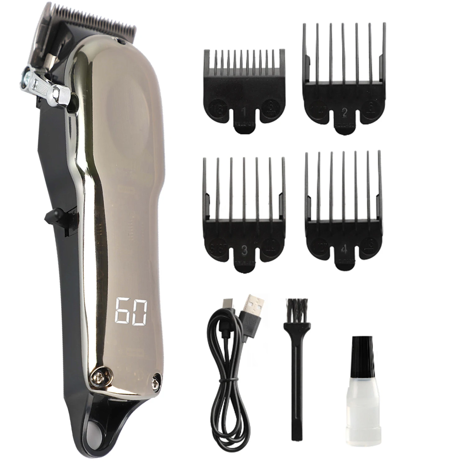 

Профессиональные электрические машинки для стрижки волос на батарейках с лезвием из нержавеющей стали для использования в автомобиле, дома, на открытом воздухе в отеле