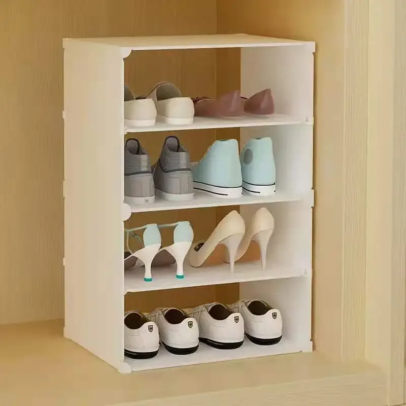 

Shoe shelf partitions are layered to save space, and the shoe cabinet is practical to partition the shoe box in the cabinet.