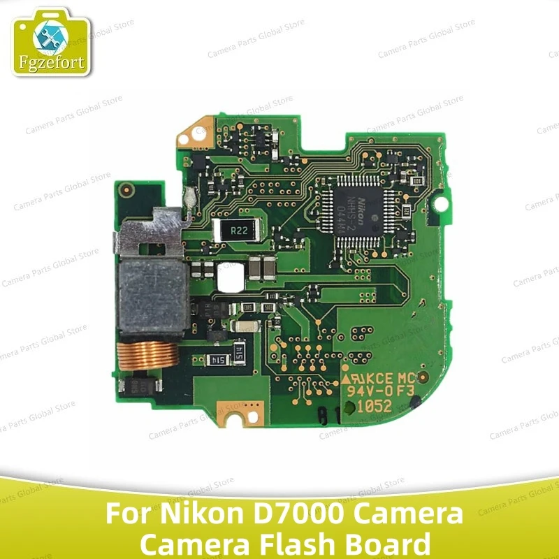 Nikon d7000カメラ用フラッシュボード、トップカバードライバー、PCB、交換用スペアパーツ、オリジナル