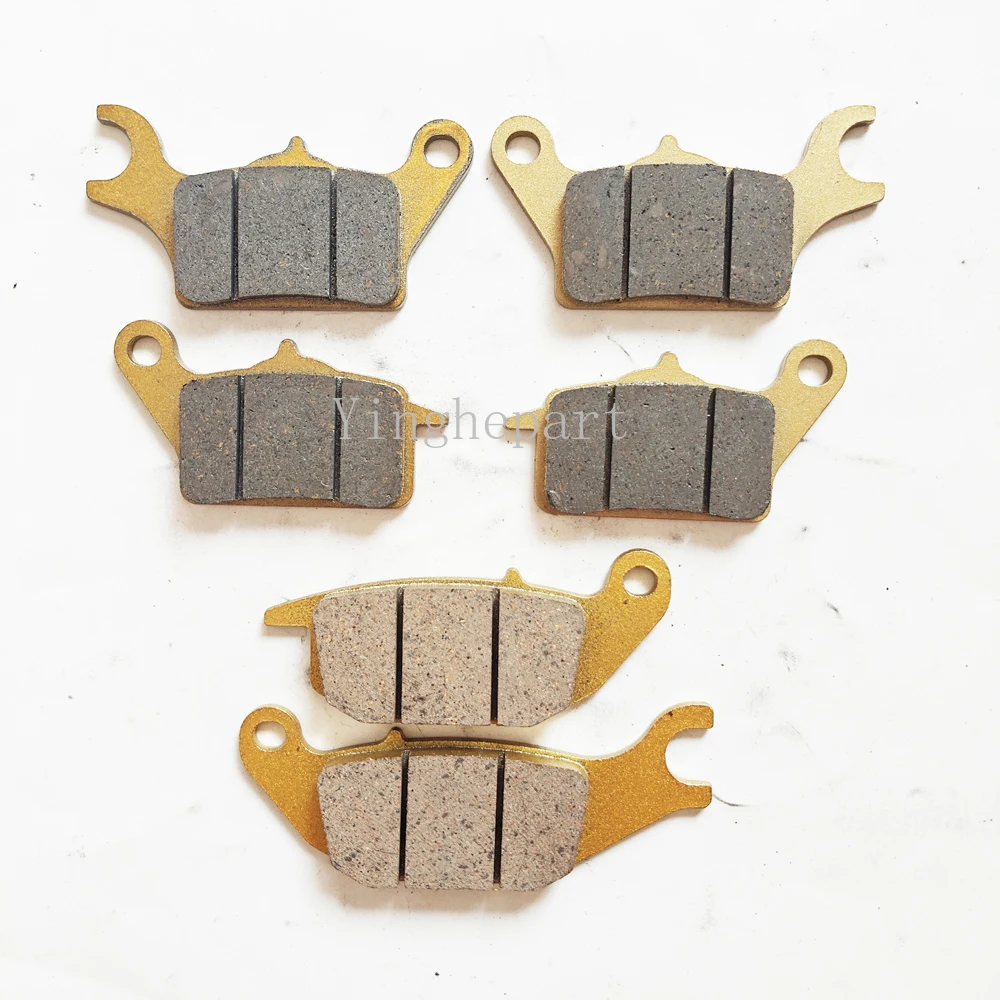 Motorcycle Front Rear Brake Pads For YAMAHA MW125 Tricity 2014 2015 2016 Tricity125 MW 125