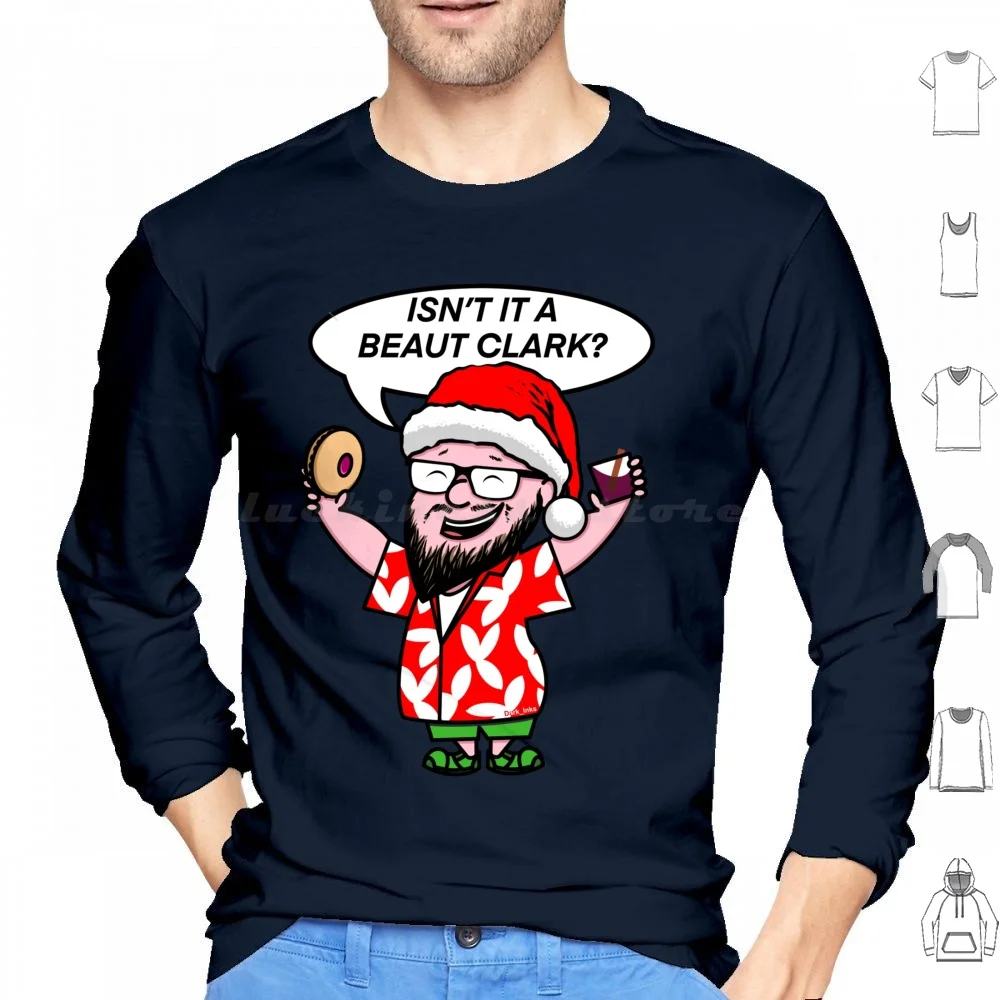 Paging Mr Morrow-Festive Edition Hoodies Long Sleeve Theme Park Vlogger Holiday Usa Florida Vacation Nate Morrow Fedora