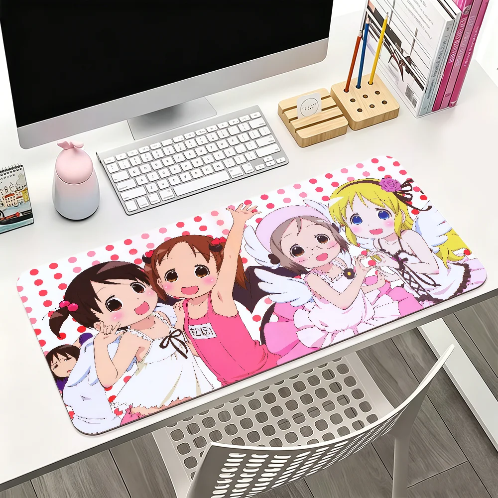 Strawberry Marshmallow cute Mouse Pad For Office Gaming And Keyboards Non-Slip Large Waterproof