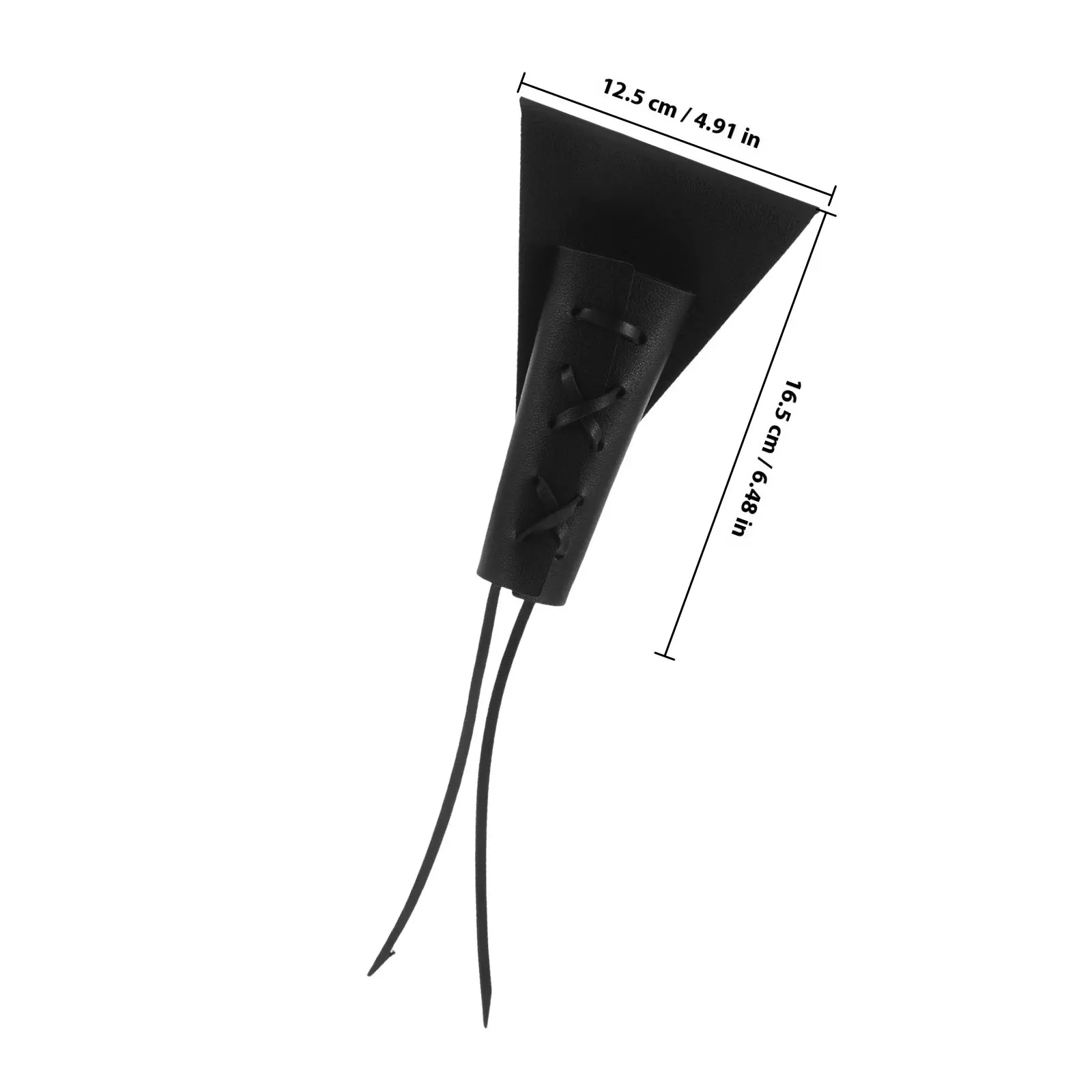 Medieval Sword Frog Accessories Portable Sleeves Party Black Pu Holding