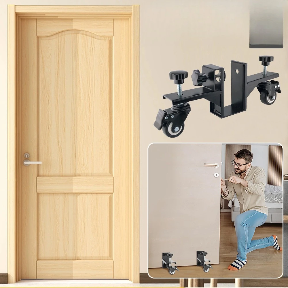 Carrello per la movimentazione del pannello della porta, rullo di traduzione, carrello per pannello della porta per carichi pesanti