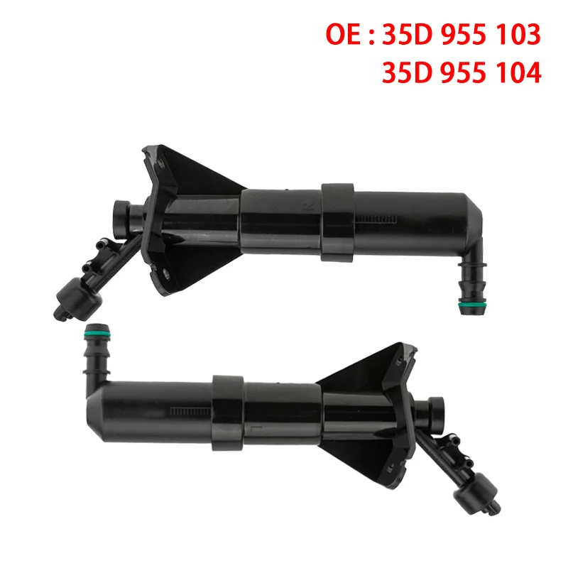 

OE 35D955103 35D955104 Левая и правая форсунка омывателя фар подъемного цилиндра для VW Passat CC 2.0L 3.6L Audi TT Roadster