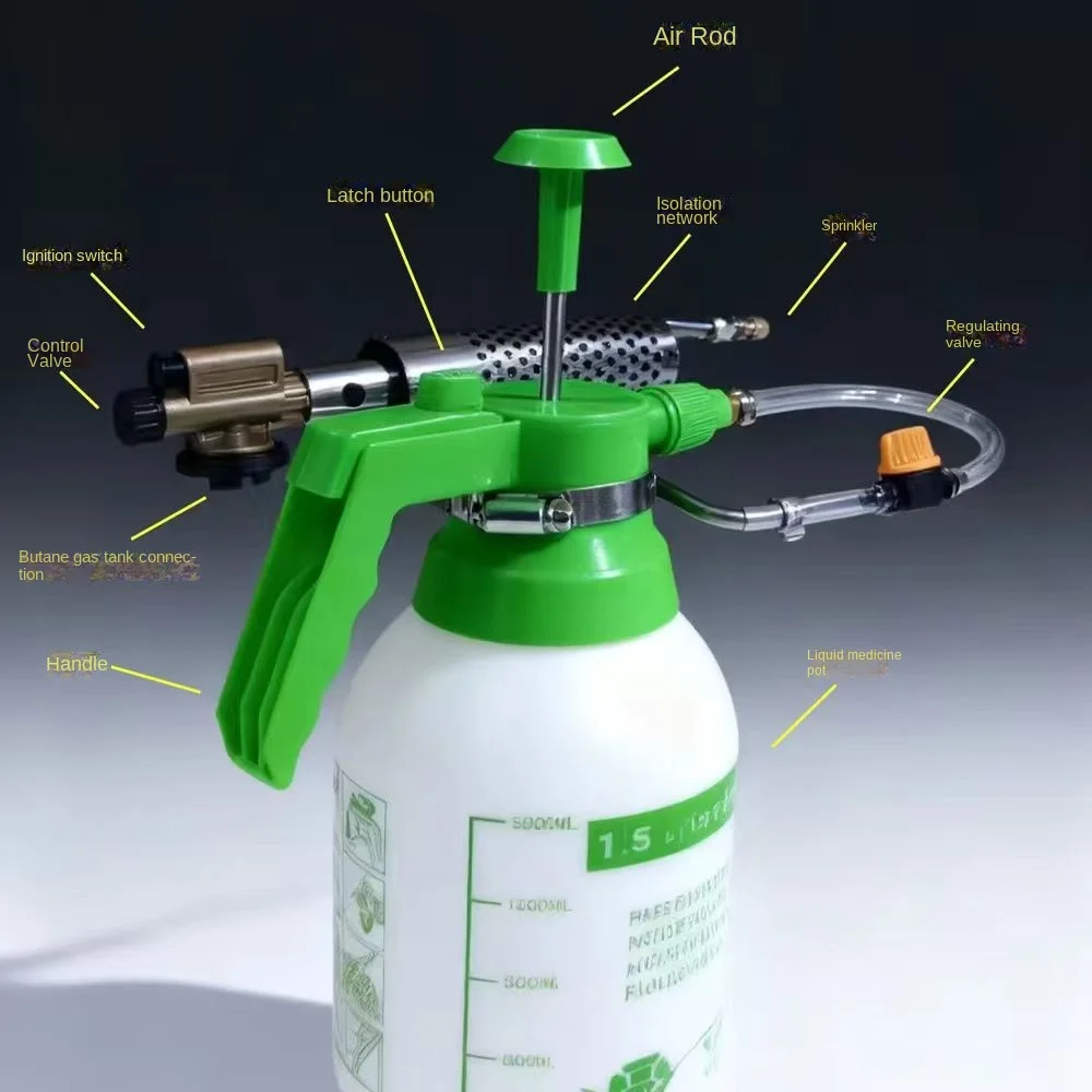 

1.5L New Compact Handheld Cold Fog Thermal Mist Machine for Pest Control, Mosquito Elimination, Disinfection and Sterilization