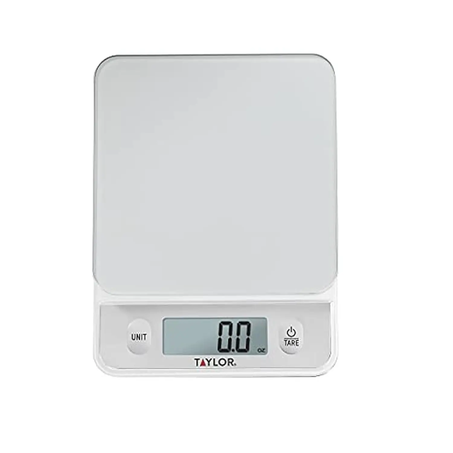 

Glass Top Food Scale with Touch Controls, 11 lb Capacity, Sleek Silver Design for Cooking and Baking