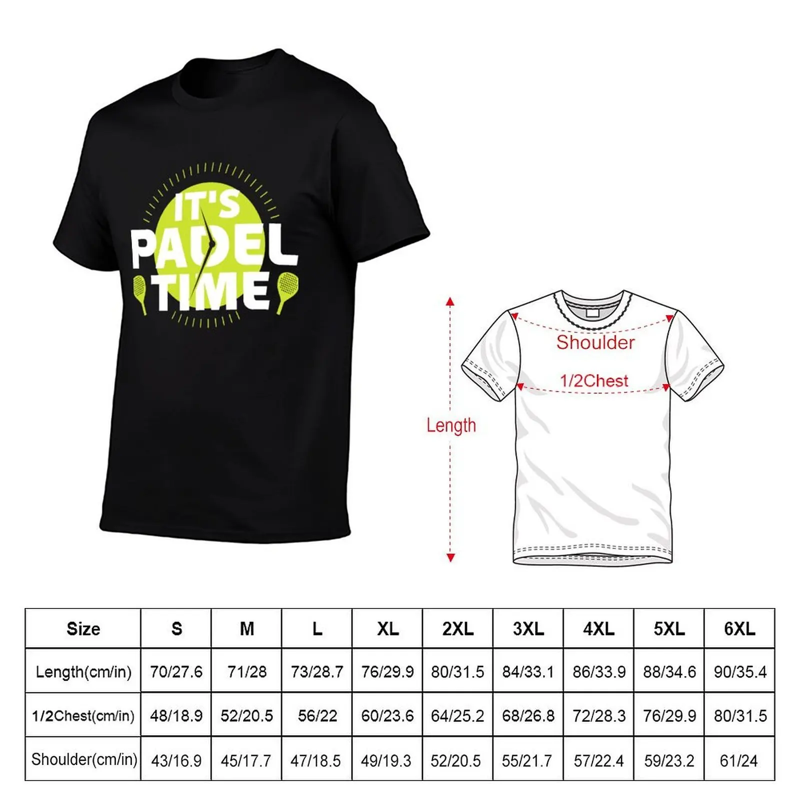 It's Padel Time Padel Time Another Padel Game T-Shirt t shirt custom print t shirt man designer T-Shirt