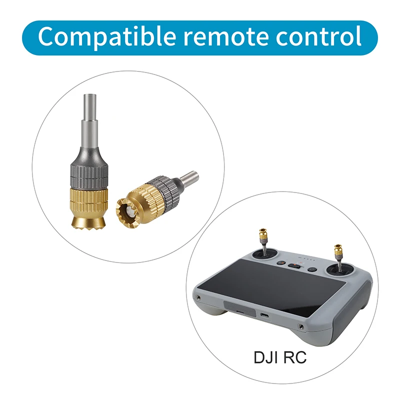 Fernbedienung Erweiterter Joystick Für DJI RC 3/2 Controller Aluminium Thumb-Stick Rocker für DJI Mini 3 4 Pro Air 3s Air3/2s Drone