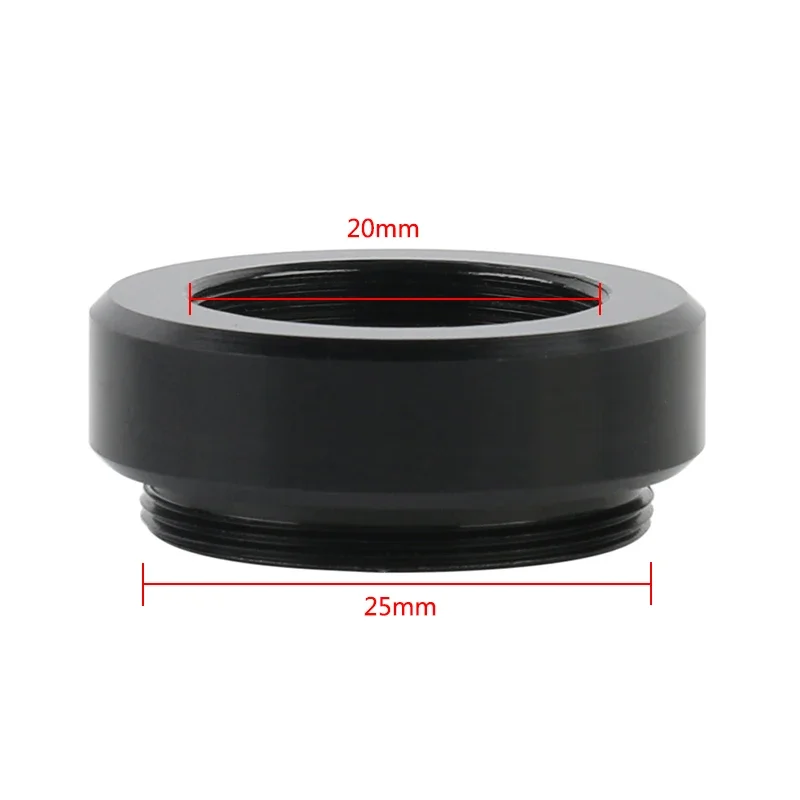 1400X 800X 400X C Mount Coaxial Light Monocular Zoom Lens 5X Barlow Auxiliary Objective Lens For HDMI Video Microscope Camera