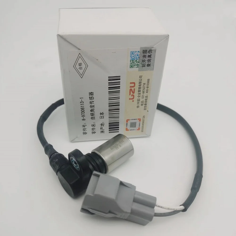 4HK1 مستشعر موضع العمود المرفقي 8-97306113-1 029600-1290 6HK1 مستشعر موضع العمود المرفقي