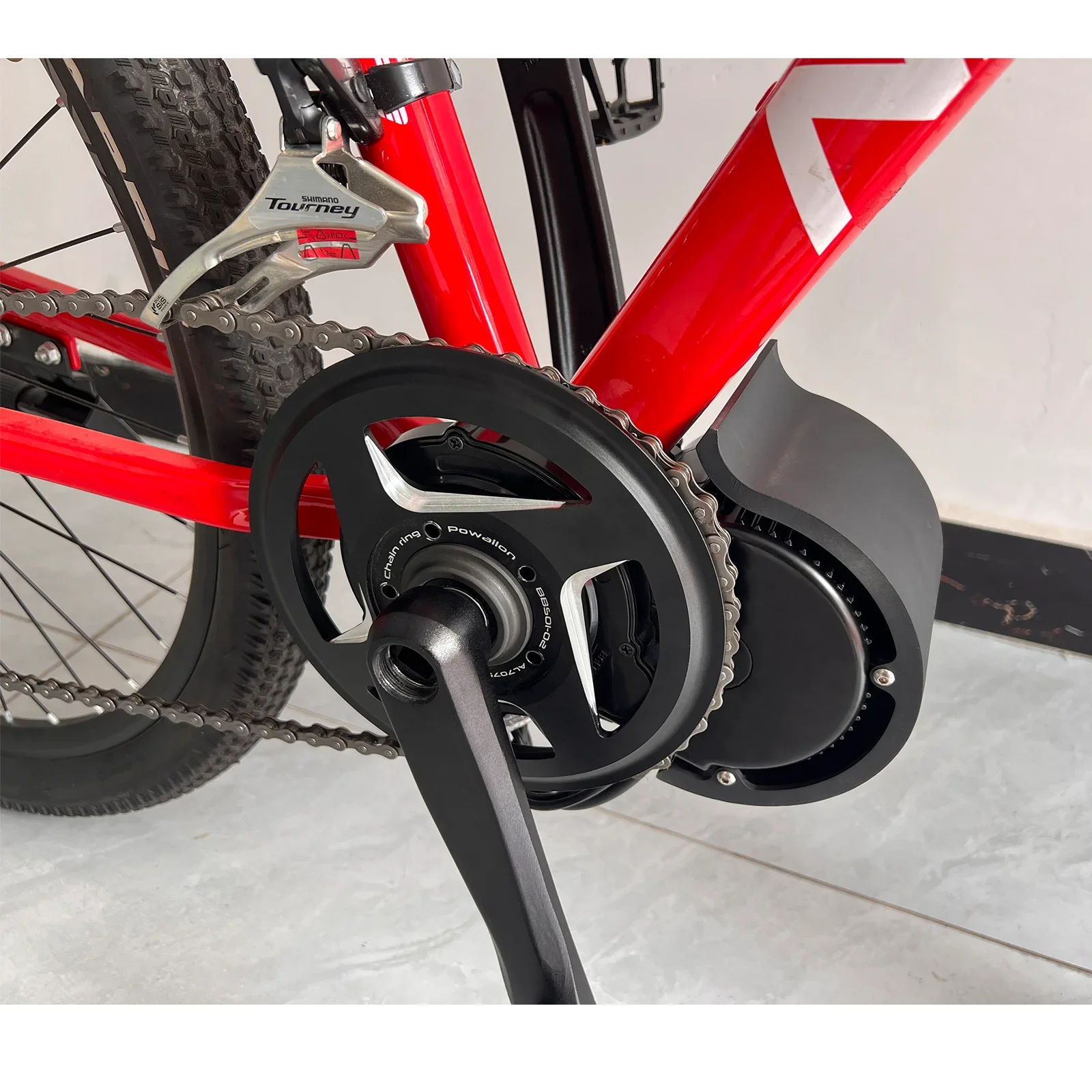 Ebike mittelmontierte Motorschutzabdeckung, anwendbar auf dem BBS0102 mittelmontierten Motor, Elektrofahrrad-Modifikationskit – Detail 2