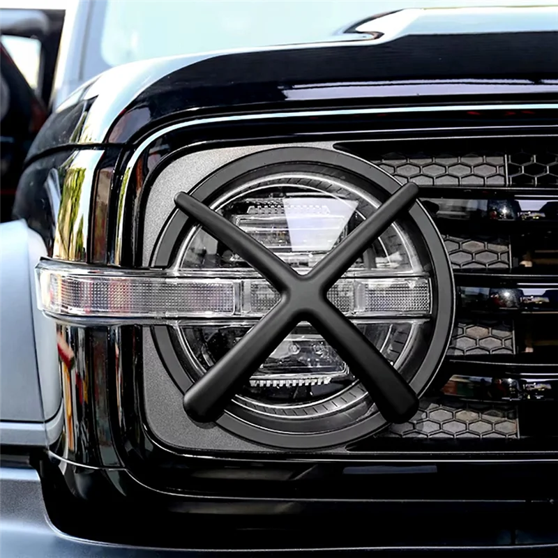 

Headlight Cover Trim For GWM Tank 300 2021-2024 Car Front Decorative Frame Accessories