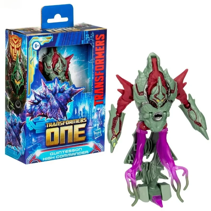 Transformadores uma origem filme quintesson alto comandante deluxe classe anime brinquedos figura de ação modelo colecionável brinquedo presente