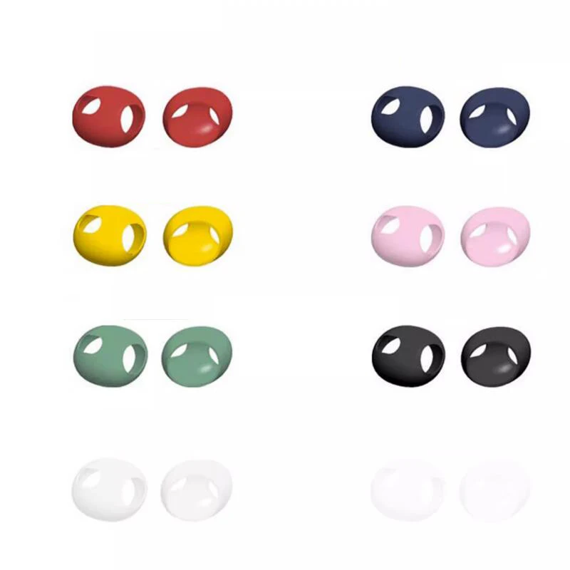 1 Pair Soft Anti Slip Silicone Ear Cover For AirPods 3 Earphone Protective Earbuds Eartips Earphone Replacement Accessories