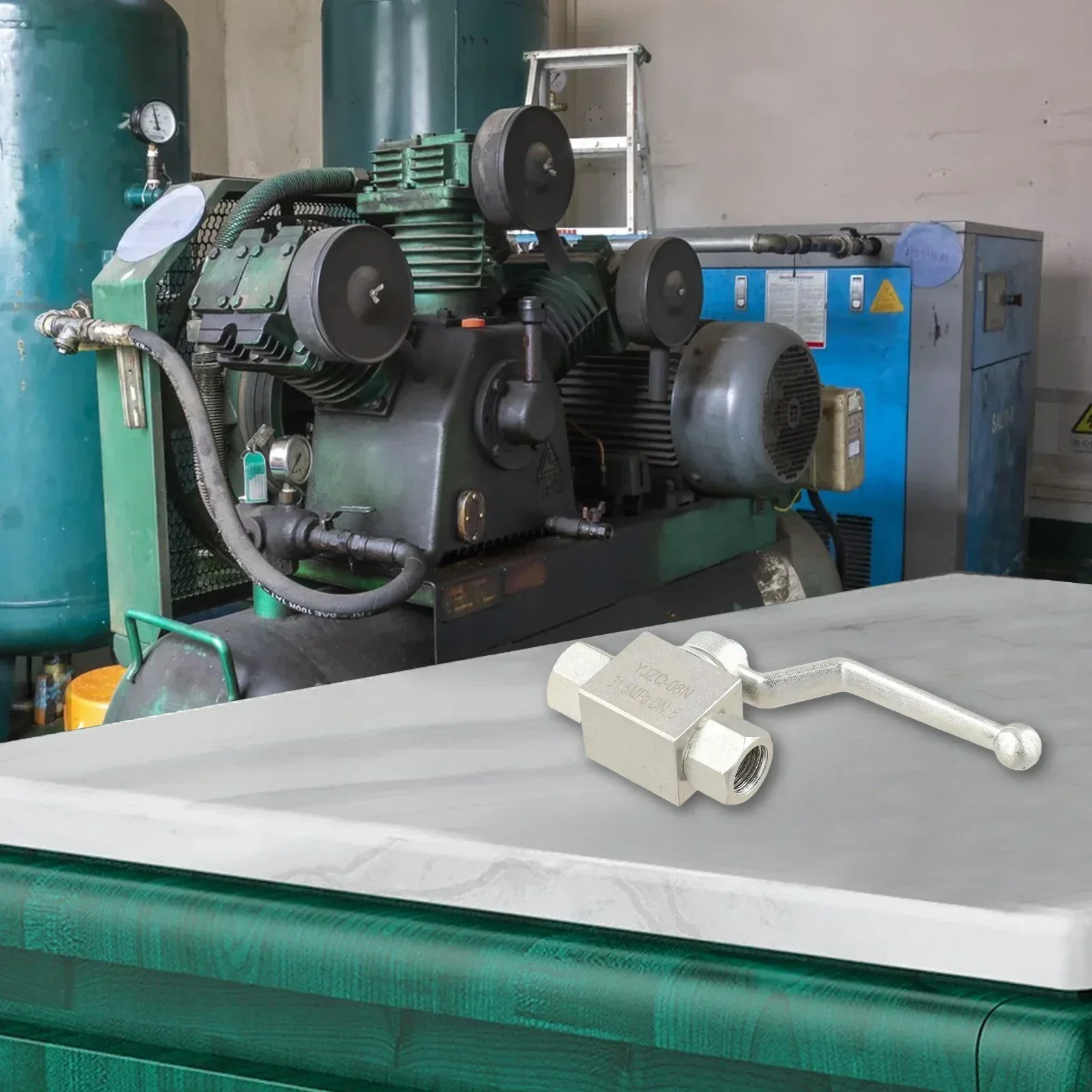 

Industrial Grade Hydraulic Female High Pressure Ball Valve M16*15 to M27*2 500 Bar MWP Long lasting Durability