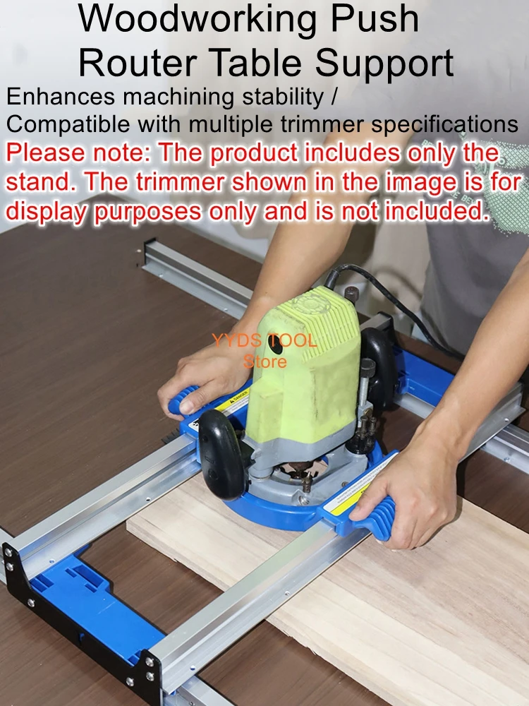 Precision Positioning Aluminum Alloy Electric Milling Hand-Pushed Frame