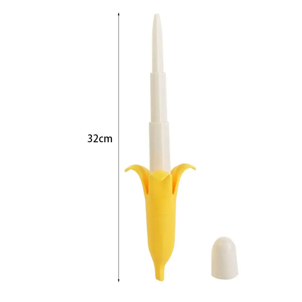 Zanahoria de dibujos animados extendida 3D gravedad zanahoria juguete tarjeta de empuje gravedad zanahoria Fidgets juguete Fidgets larga gravedad plátano juguete niñas