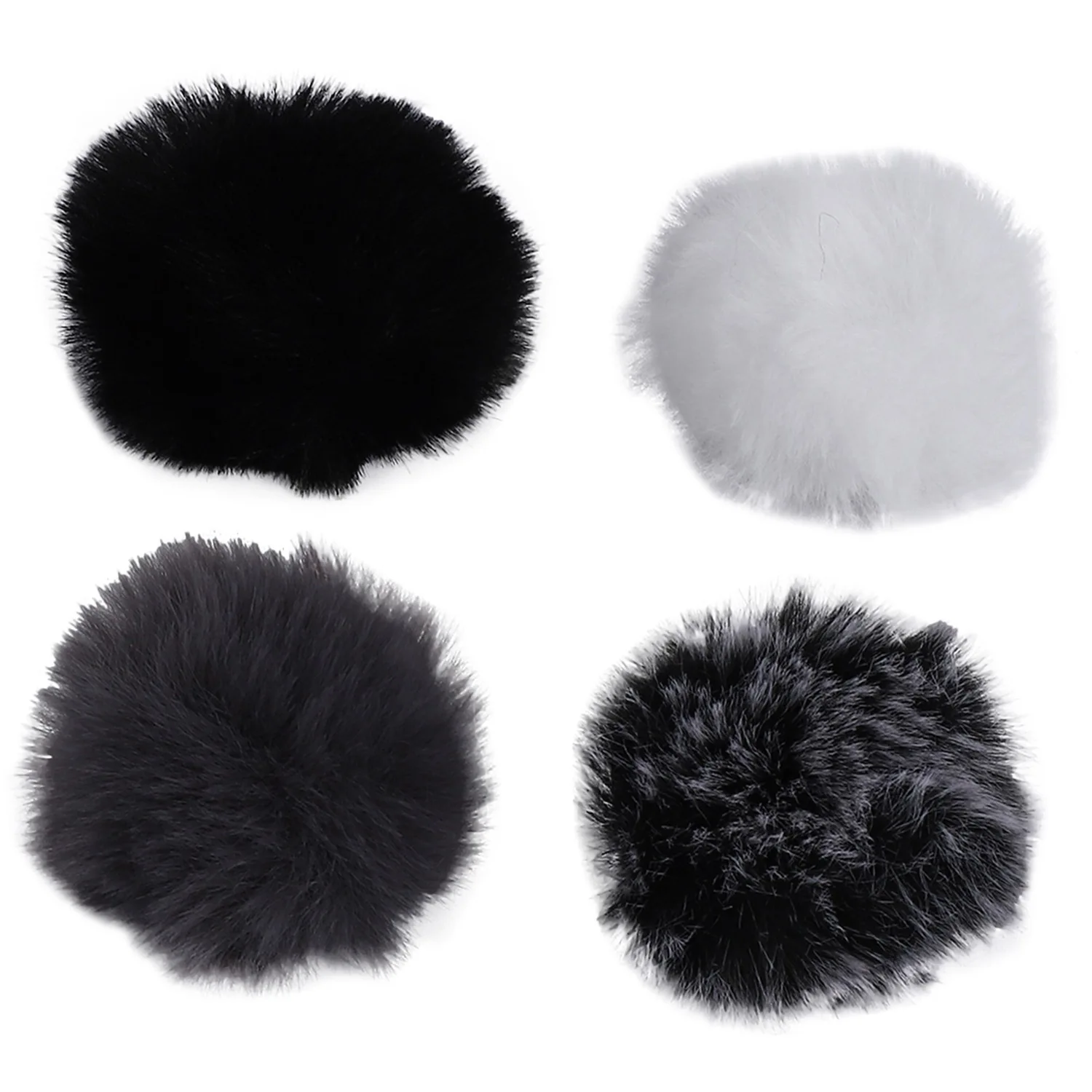 Universal Lavalier Microphone Furry Windscreen Fur Windshield Wind Muff Soft for Sony Rode Boya Lapel Lavalier Mic 5Mm