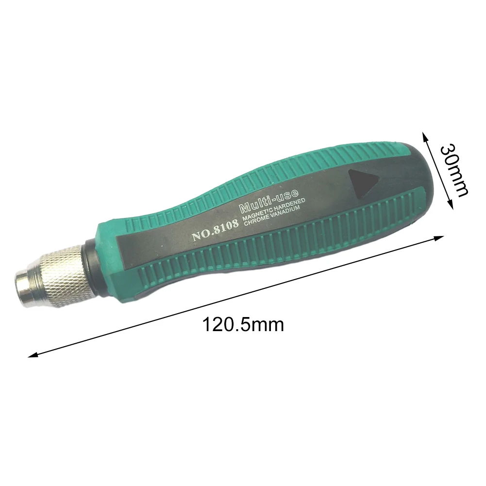 6.35mm Hex Self-locking Adapter Screwdriver Handle Screwdriver Bit Holder For Socket Wrench 1/4 \