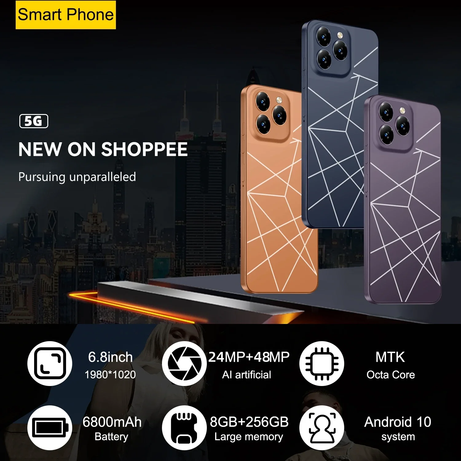 I16 Pro Max Android Phone 2