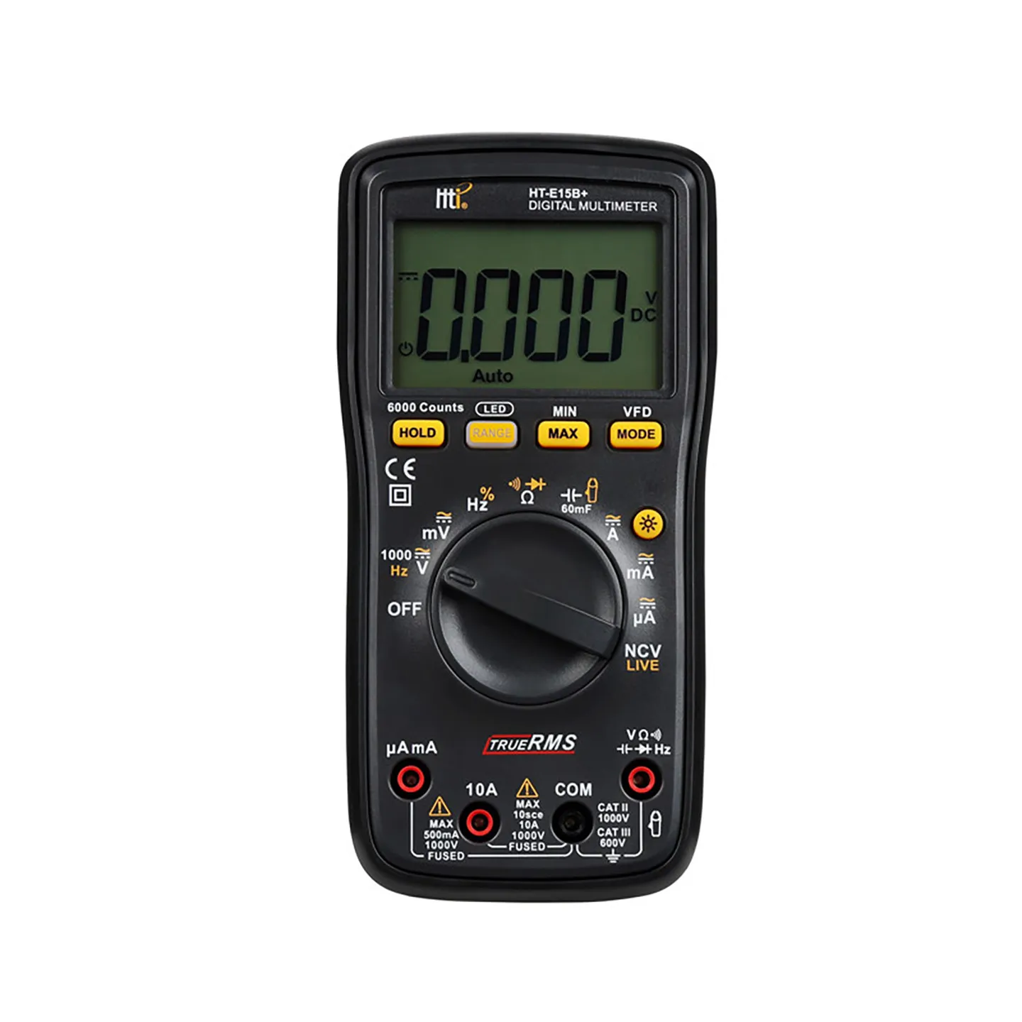 High Precision HT E15B Plus HT E17B Plus Digital Multimeter 1500V True RMS Display Multimeter for Professional Electrical Work