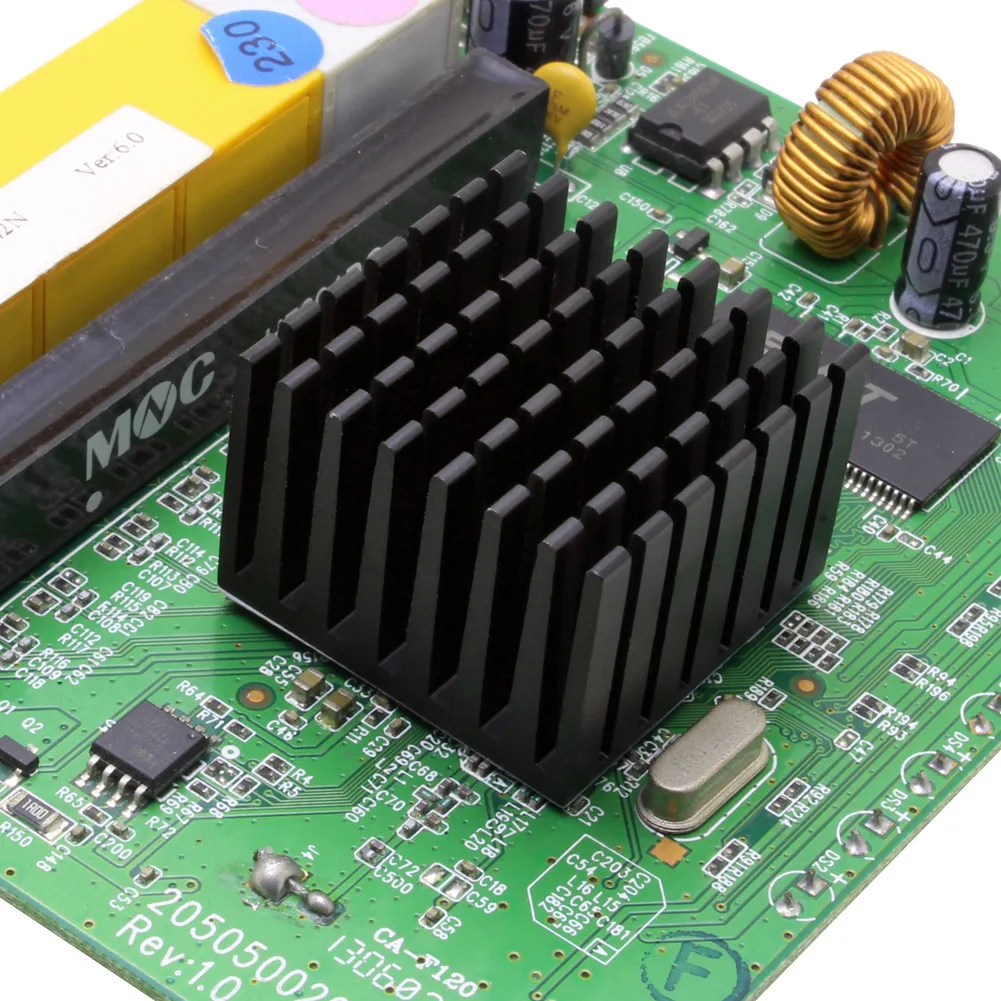 Aluminum Heatsink Radiator Cooler Heat sink for Electronic IC Chip RAM MOS Cooling With Thermal Conductive Tape