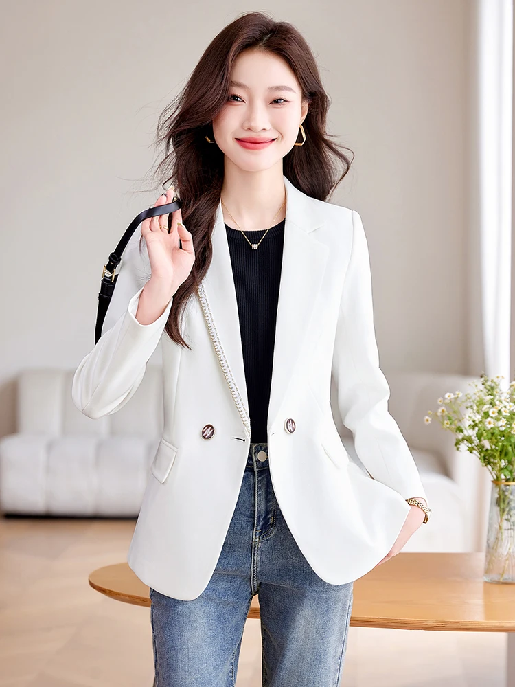 AIyssa professional long-sleeved blazers shows slim fit formal fashion ladies autumn and winter new 2024