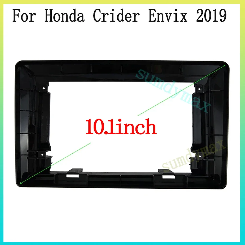 10.1inch Car Radio Fascias Frame For Honda Crider Envix 2019 Stereo Panel Harness Wiring Decoder Mount Kit