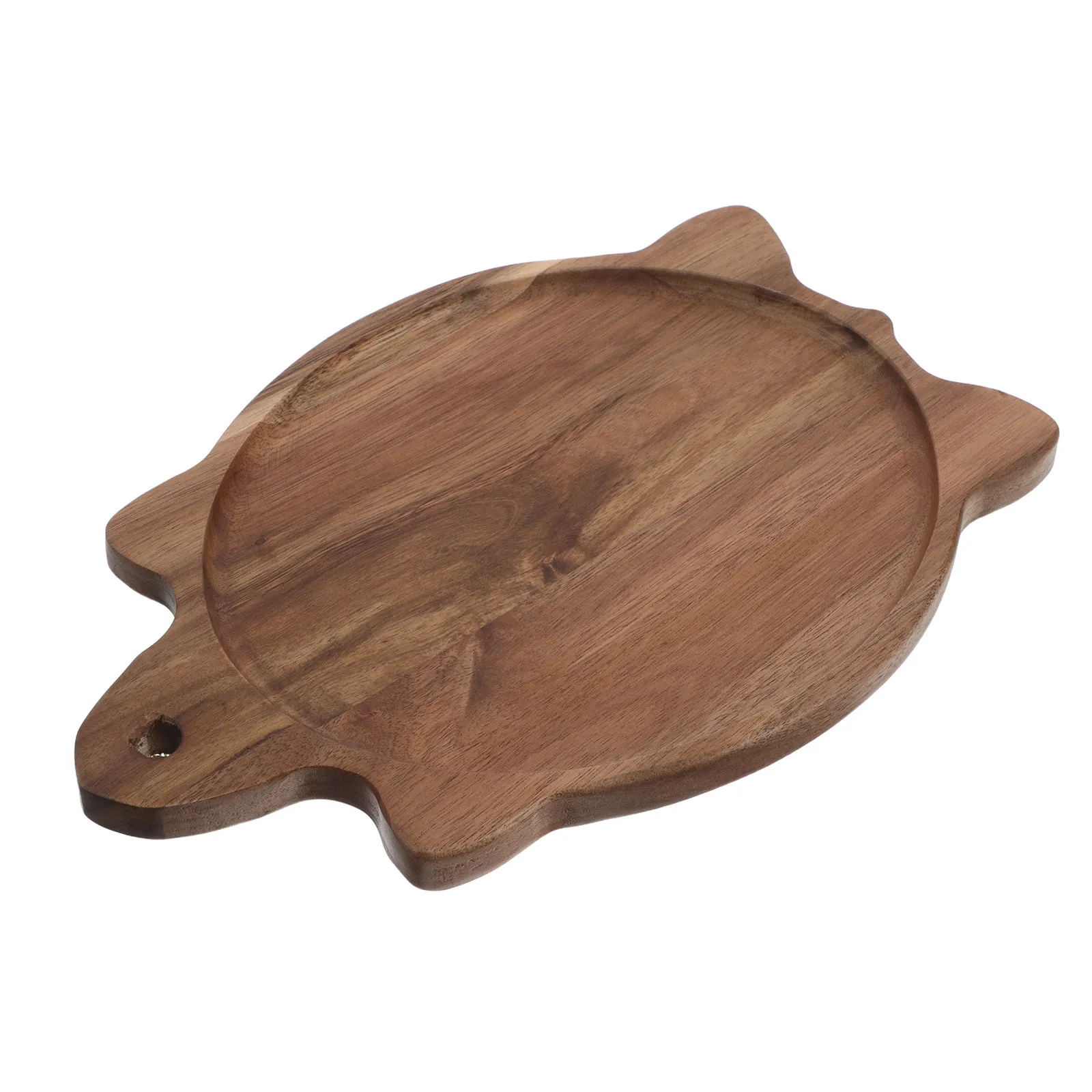 Acacia Wood Turtle Shaped Charcuterie Board Easter Solid Wooden Cheese Serving Tray Kitchen Snack Dessert Fruit Platter Natural