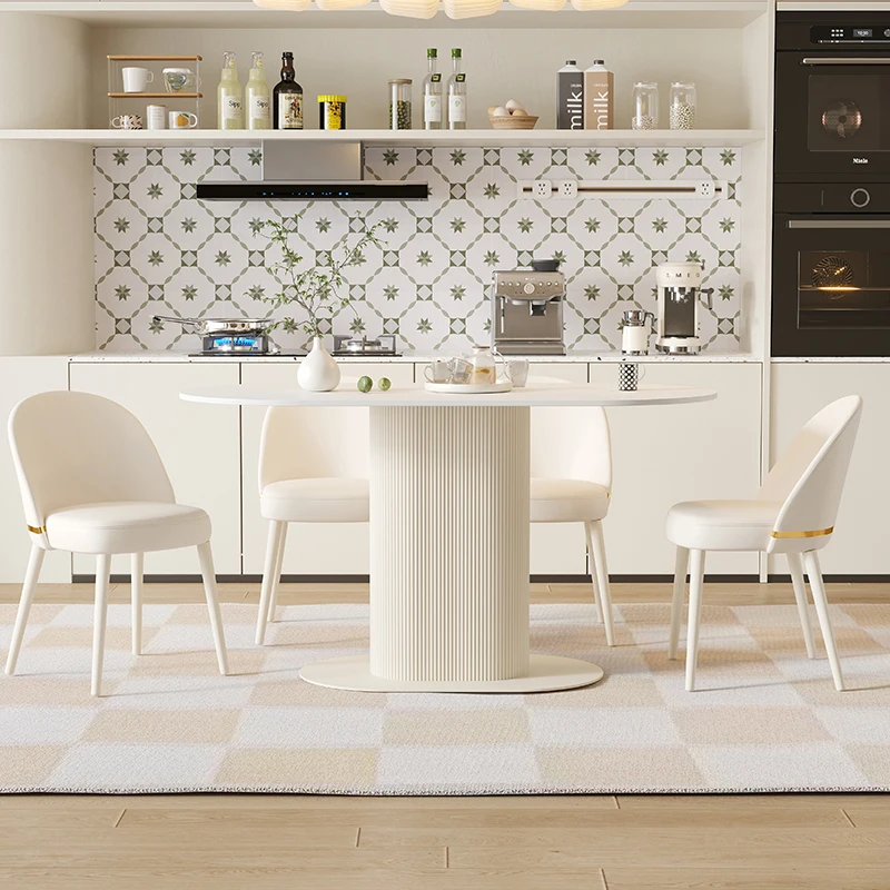 كراسي غرفة المعيشة طاولة طعام الشمال الحد الأدنى داخلي طاولة طعام حديثة شرفة تصميم Muebles Para El Hogar الأثاث