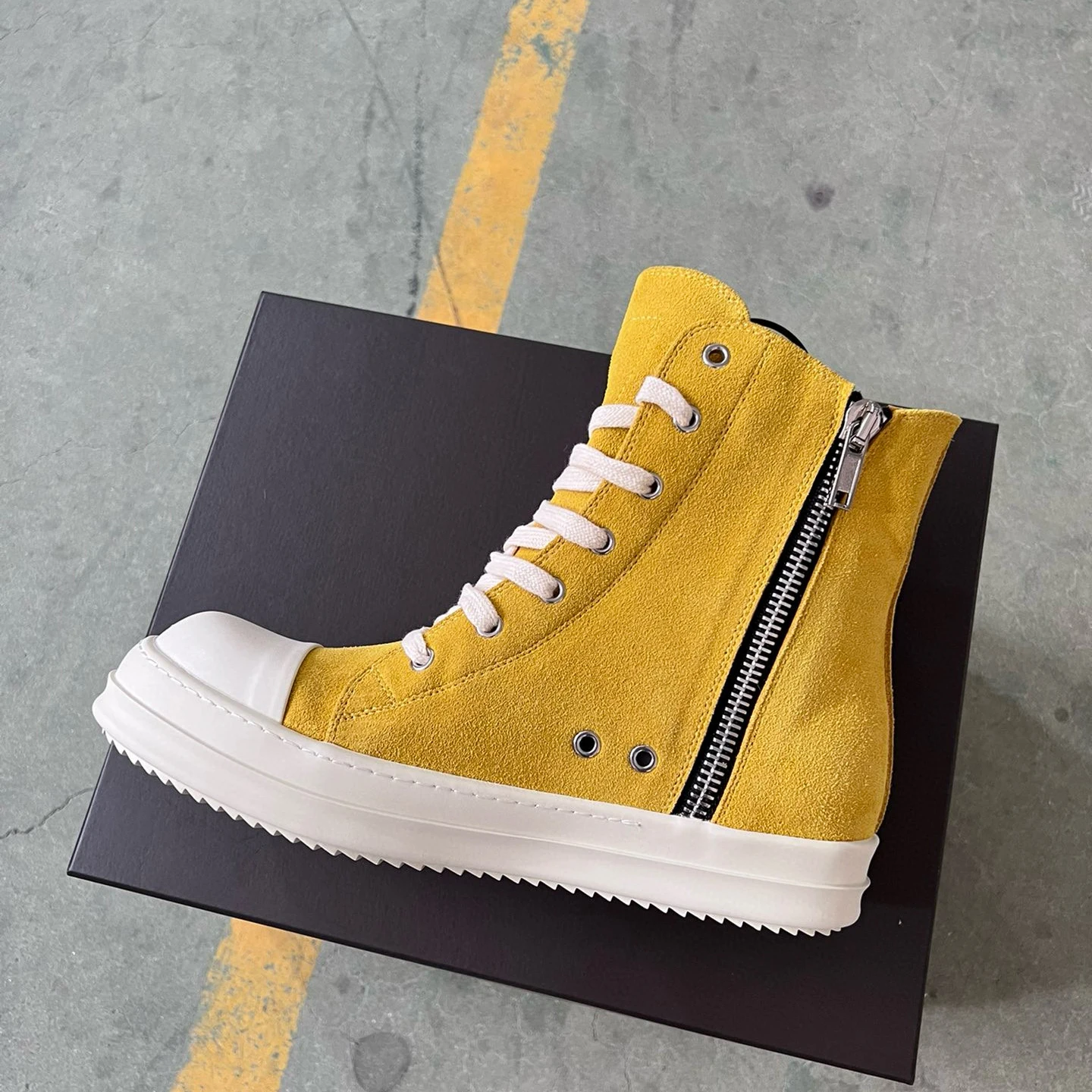 Brand Men Shoe Casual High Top - Women'S Yellow Fashion Sneakers 评论和价格