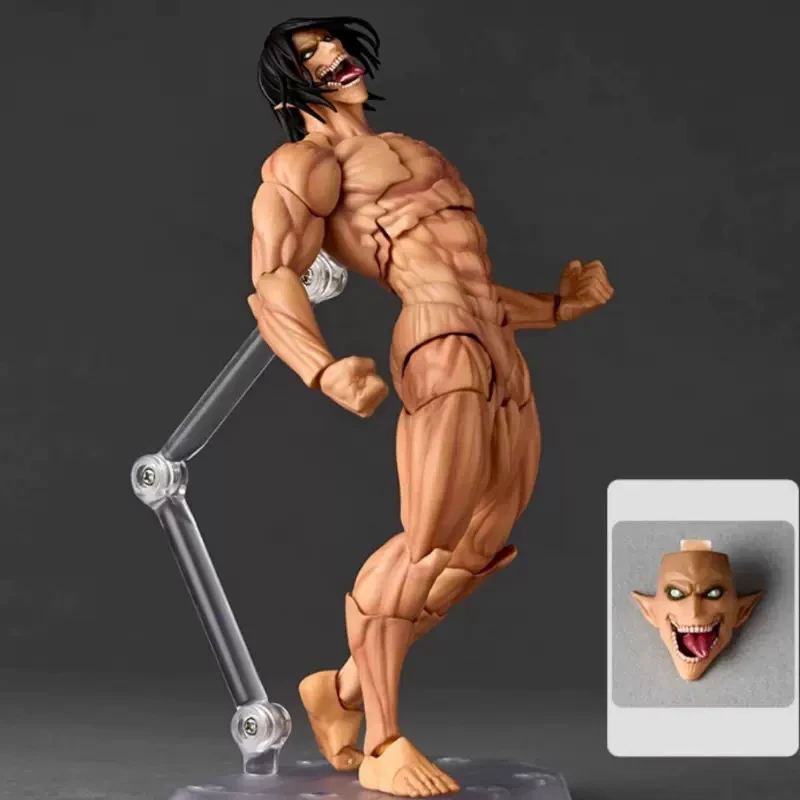 شخصية كايودو هجوم على تيتان ريفولتيك مذهلة ياماغوتشي مدرعة تيتان إرين جايجر شخصيات أنيمي كو نموذج ألعاب هدية