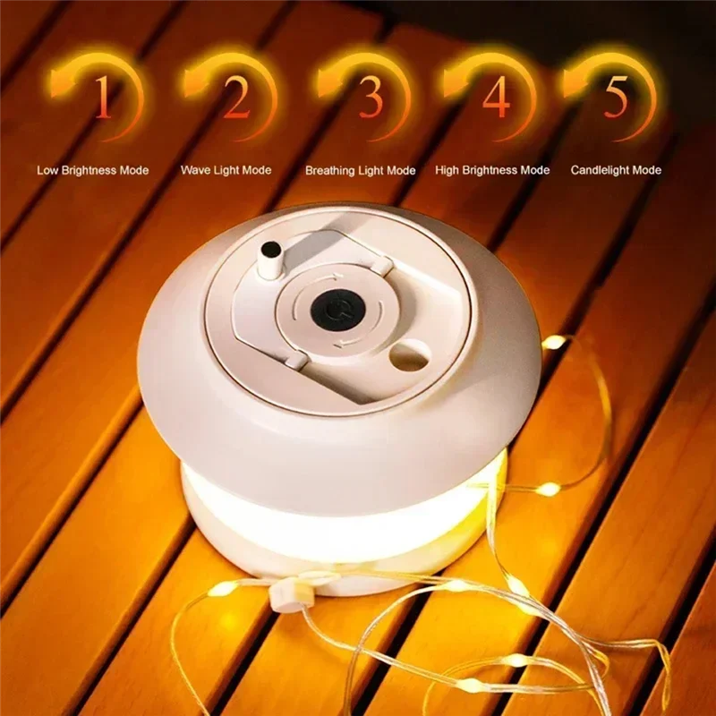

ABBO-Galaxy Camping Lights Waterproof Emergency Lamp Outdoor Camping Tent Lights White