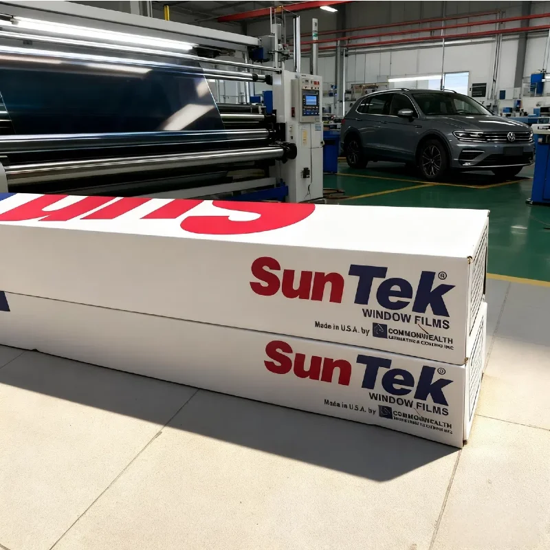 Suntek Premium Auto Window Film Heat Blocking UV99% 15% VLT High Transparency Nano Carbon PET Base Safe Driving Non Fading