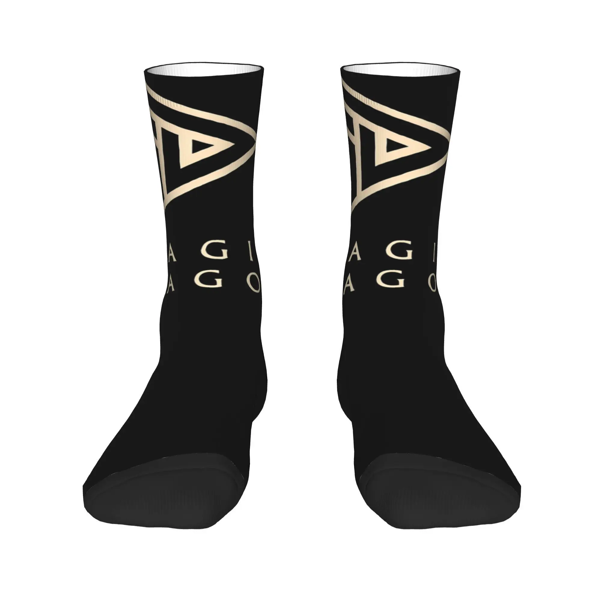 Casual Unisex Crew Socks Imagine Dragons Rock Band Merchandise Comfortable Hip Hop Style Breathable Socks