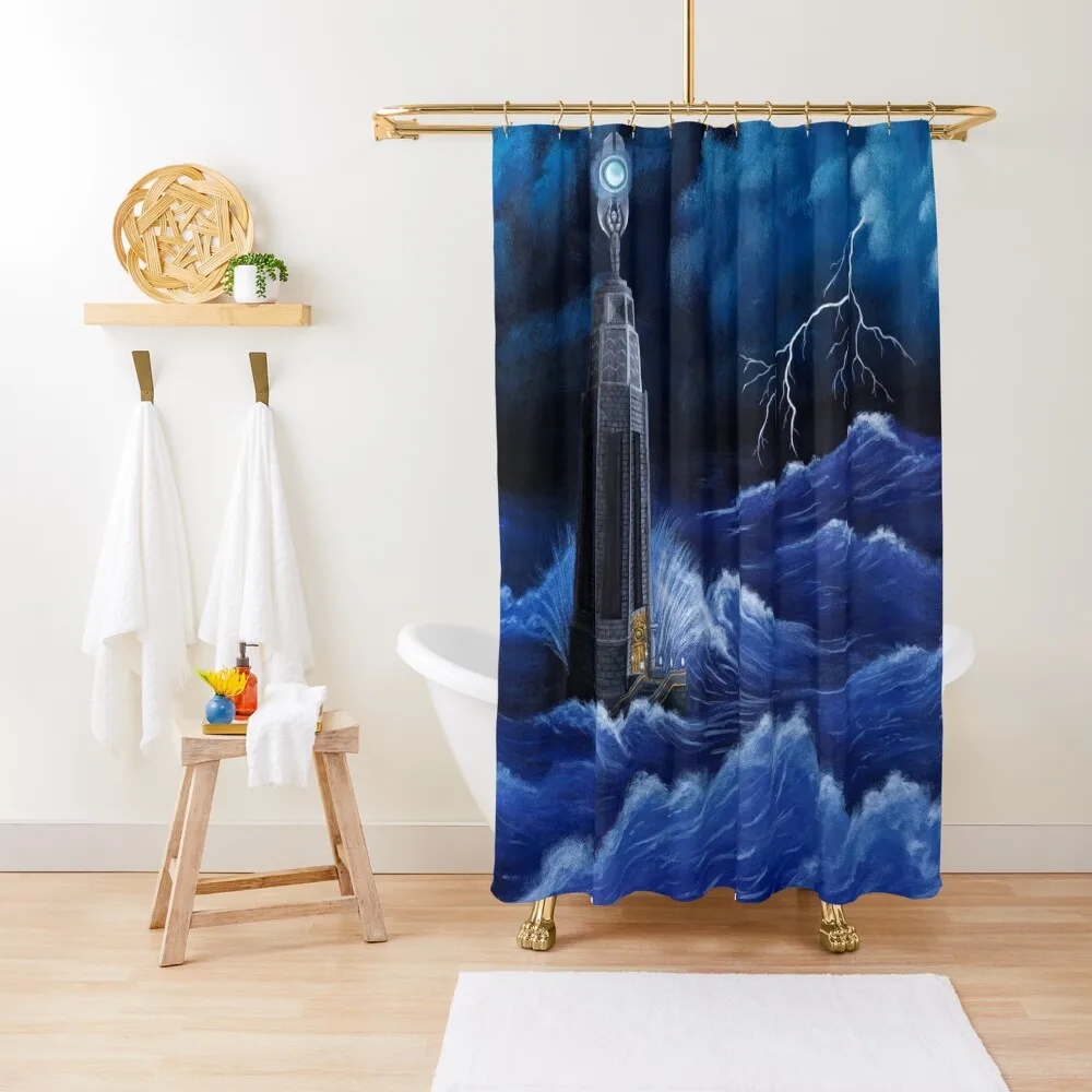 

Beyond the Sea Shower Curtain For The Bathroom Waterproof Bath And Anti-Mold Luxury Bathroom Transparent Bathroom Shower Curtain