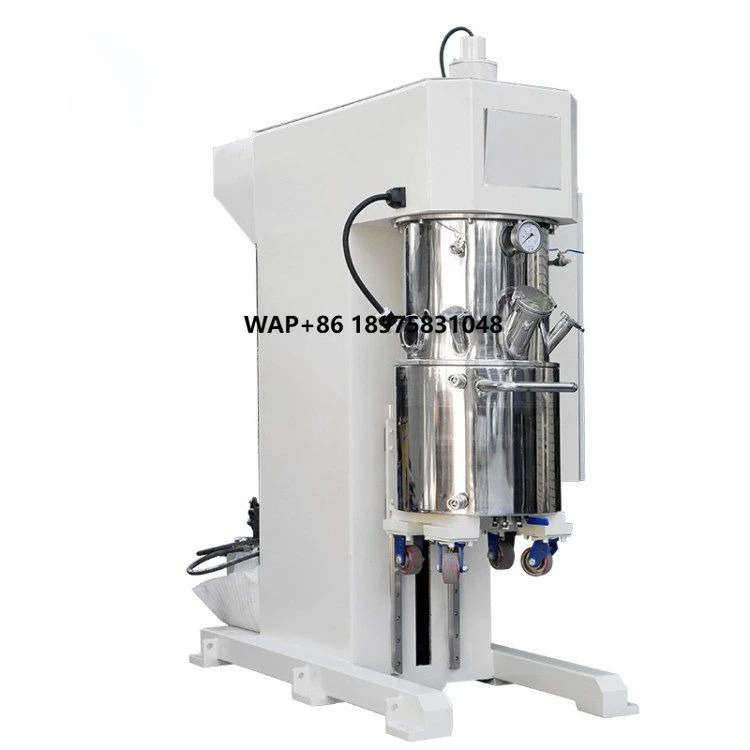80L Double Planetary Mixer Adhesive Vacuum Middle Batch Dual Planetary Mixing Equipment for High Viscosity Chemical Adhesive