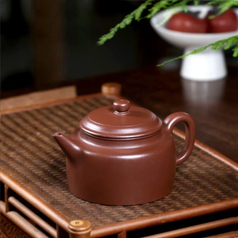 

Zanghutianxia Yixing Famous Teapot Handmade Teapot Single Teapot Purple Sand Tea Set Raw Ore Deep Well Old Yixing Clay Dezhong T