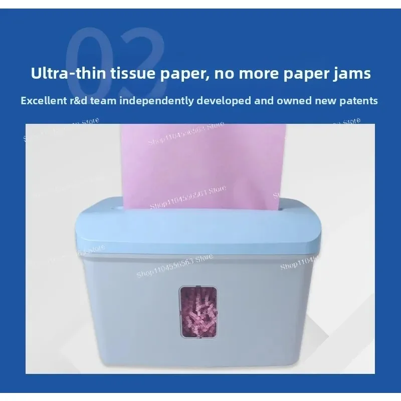 Compact Electric Crinkle Raffia Paper Shredder, Desktop Void Fill Cutter for Office Use & Gift Box Packaging Filler