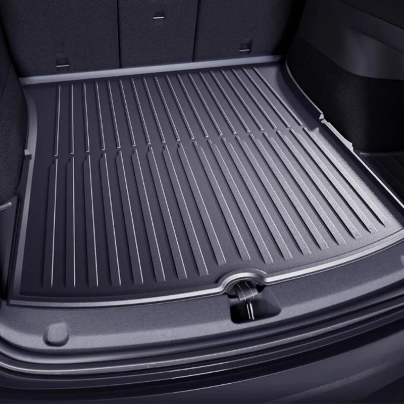 Cargo Liners for Tesla Model Y Official Style All-Weather TPE Trunk Mats Frunk Front/Lower Boot Carpet Storage Protection