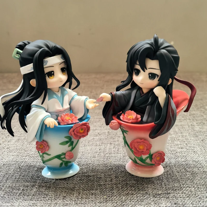 

Mo Dao Zu Shi Porcelain Bloom Rhythm Series Blind Box Figurine - Cute Wei Wuxian Lan Wangji Anime Collectible Gift