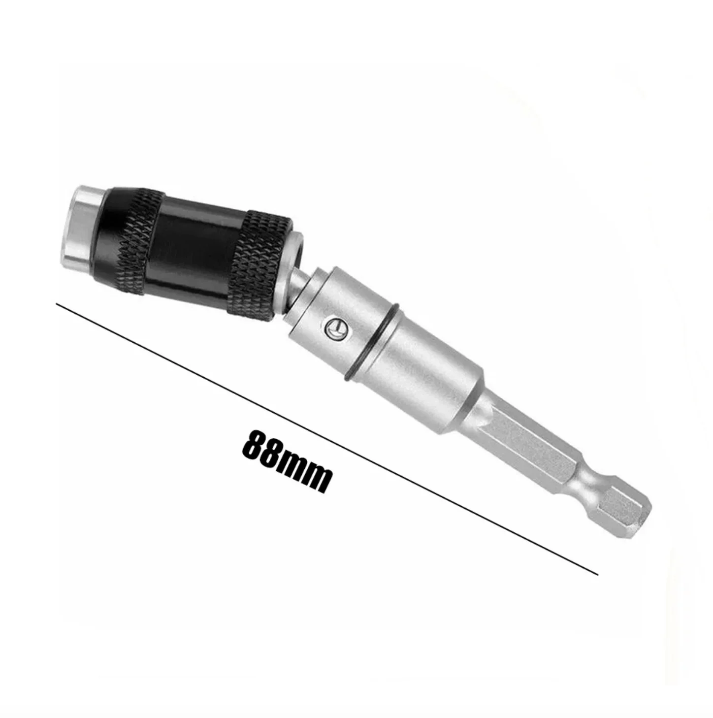 Binoax Pivoting Magnetic Screwdriver Bit Drill Tip 1/4\