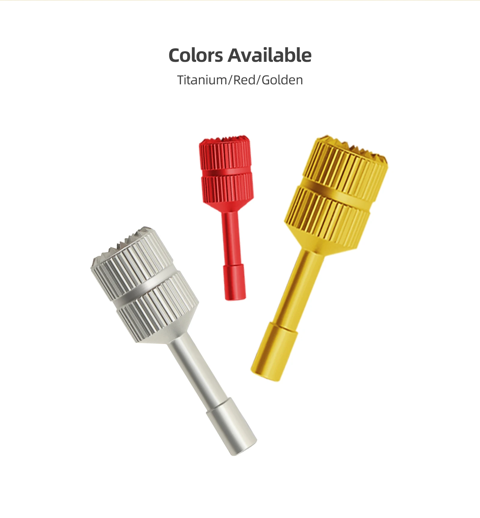 For DJI RC Mini 3 Pro Extended Lengthen Control Sticks Aluminum Alloy Thumb Rocker Joysticks for DJI RC Mini 3 Pro Controller