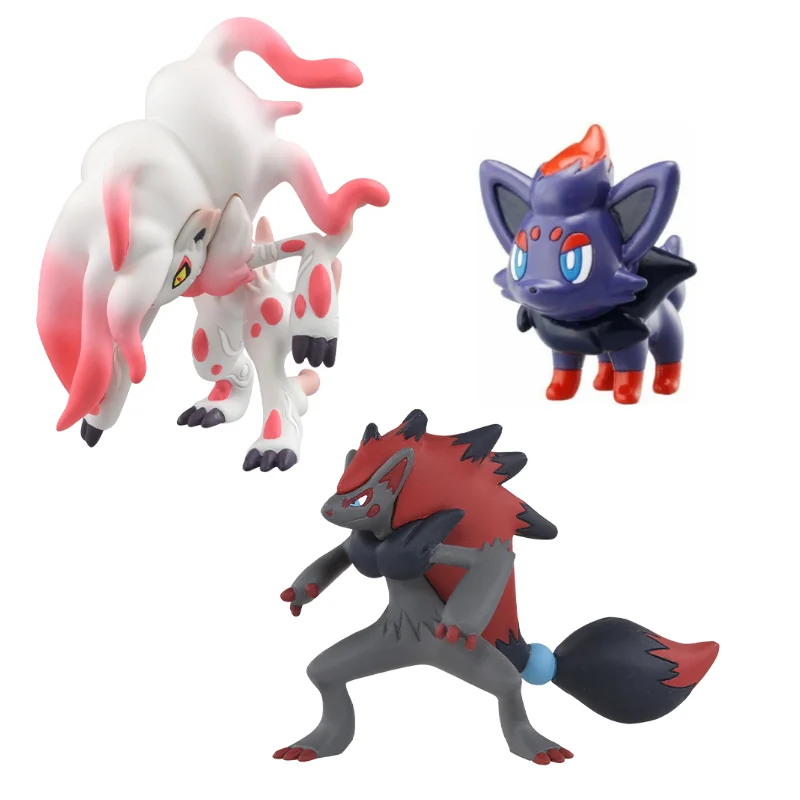 TAKARA TOMY Original Box Pokemon Figuren Hisui Region Zoroark Modell Sammlung Anime Spielzeug Geschenk