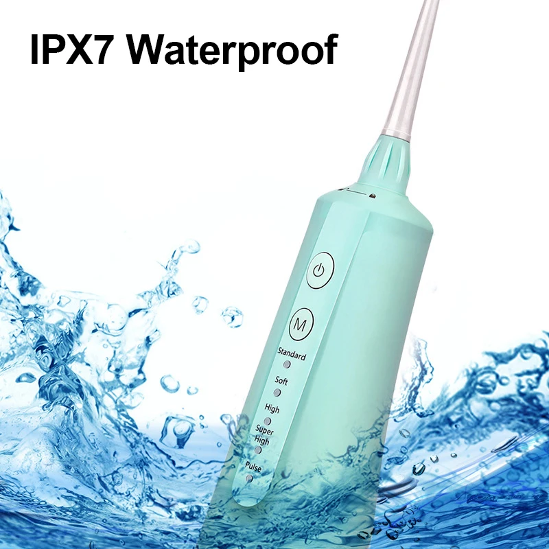 Irrigateur buccal Portable, jet d'eau, détartreur dentaire électrique à domicile, élimination des pierres de nettoyage, buses de 180ML, ensemble cadeau pour Couple adulte